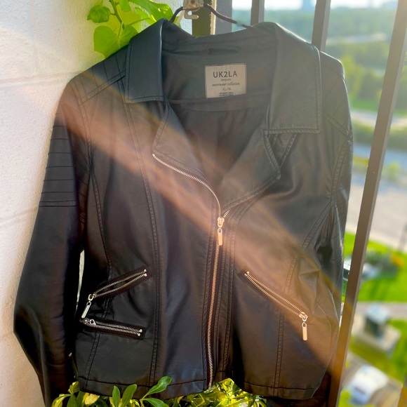 Leather Jacket 🔥 XL - Picture 1 of 4